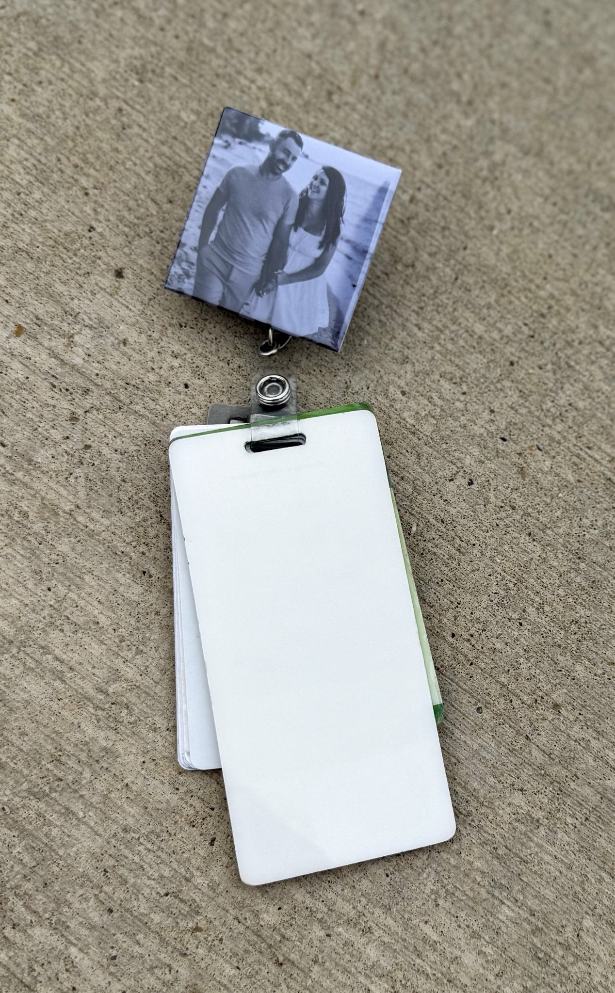 Personalized Photo Badge Reel