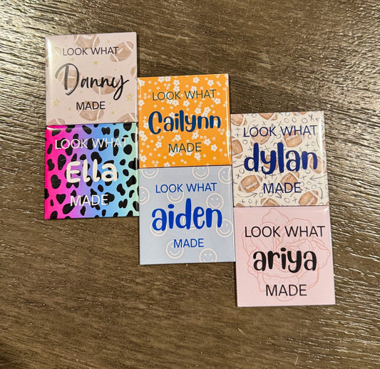 2x2 Look What I Made Magnets