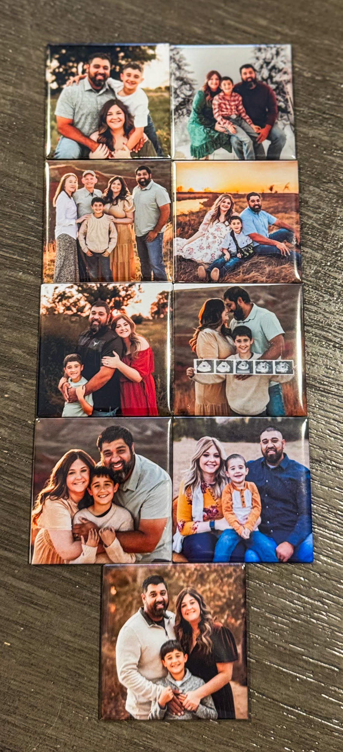 2x2 Personalized Magnets Set of 1